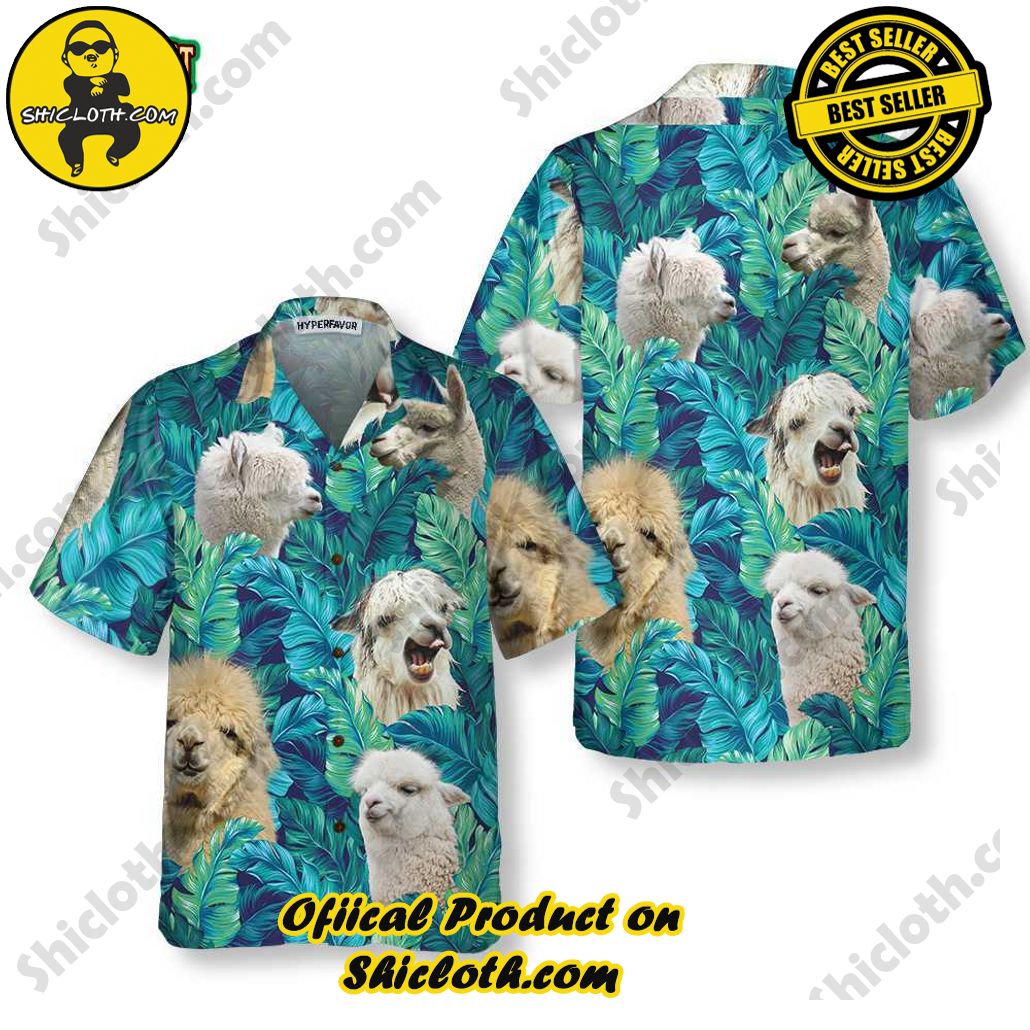 Discover Paradise: Shicloth's Hawaiian Beach Shirt Collection 69 Alpaca Lover V2 Hawaiian Shirt