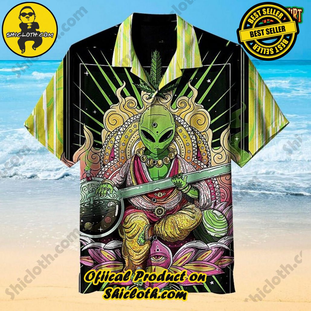 Discover Paradise: Shicloth's Hawaiian Beach Shirt Collection 81 Amazing Alien 3D All Over Print Hawaiian Shirt