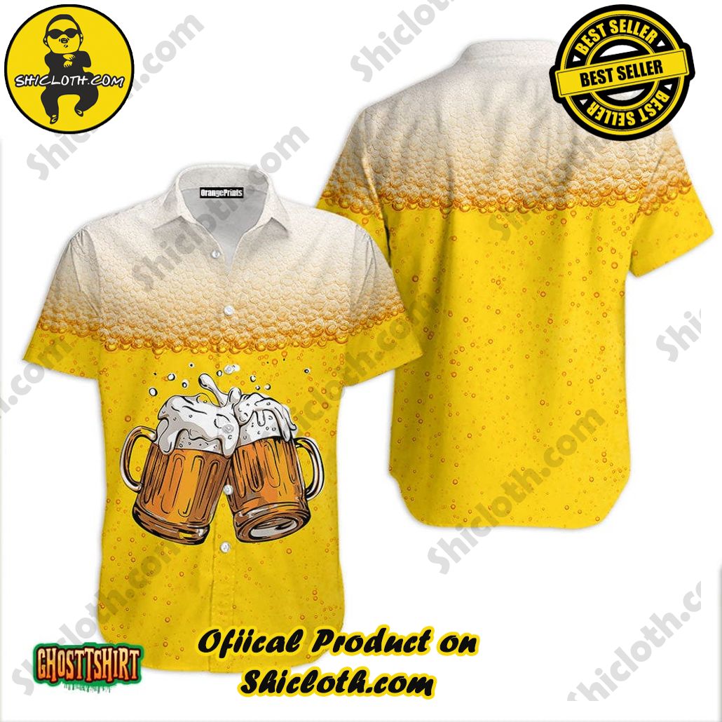 Discover Paradise: Shicloth's Hawaiian Beach Shirt Collection 94 Amazing Beer Aloha Hawaiian Shirt