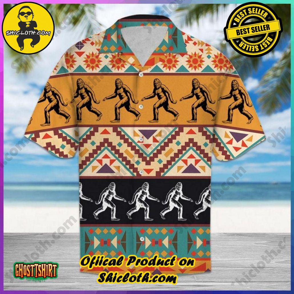 Discover Paradise: Shicloth's Hawaiian Beach Shirt Collection 95 Amazing Bigfoot Aloha Hawaiian Shirt