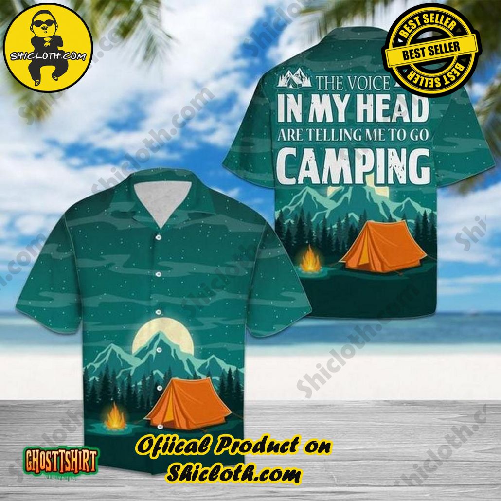 Discover the Perfect Beachwear: Shicloth's Stylish Summer Shirts for Your Next Vacation 7 Amazing Camping Blue Aloha Hawaiian Shirt