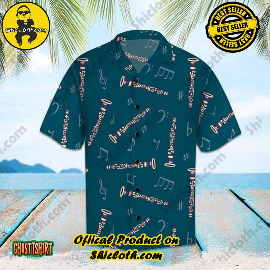 Discover the Perfect Beachwear: Shicloth's Stylish Summer Shirts for Your Next Vacation 22 Amazing Clarinet Blue Aloha Hawaiian Shirt