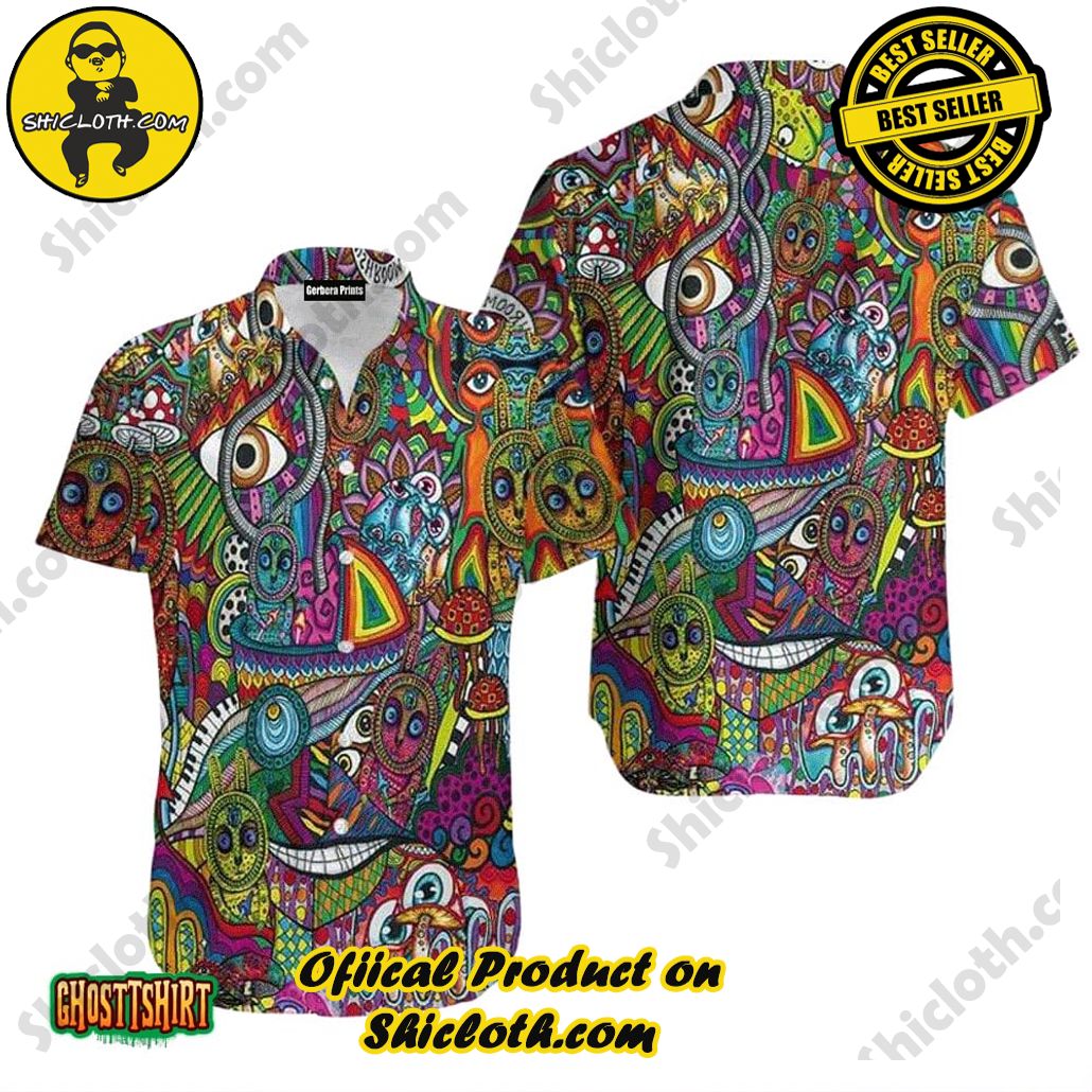 Discover the Perfect Beachwear: Shicloth's Stylish Summer Shirts for Your Next Vacation 29 Amazing Colorful Hippy Bunny Happy Easter Colourful Aloha Hawaiian Shirt