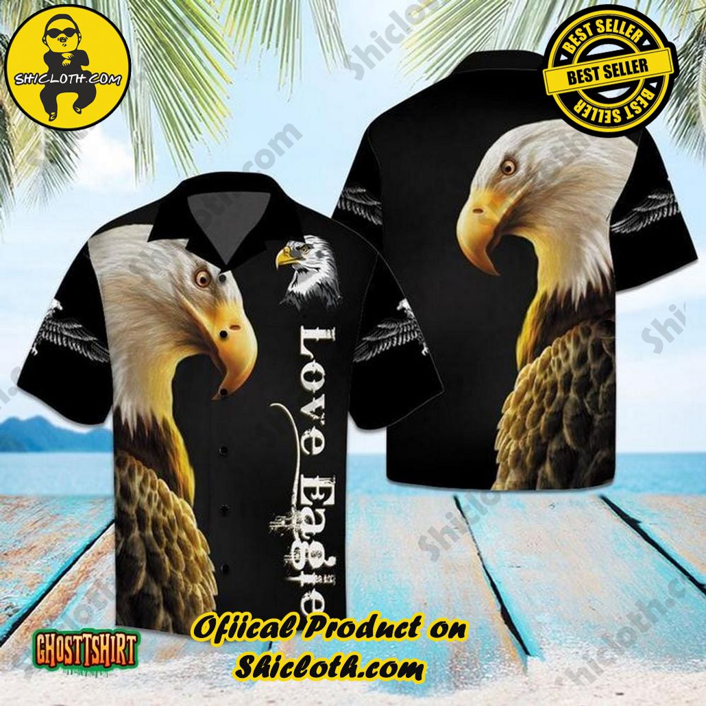 Discover the Perfect Beachwear: Shicloth's Stylish Summer Shirts for Your Next Vacation 44 Amazing Eagle Aloha Hawaiian Shirt