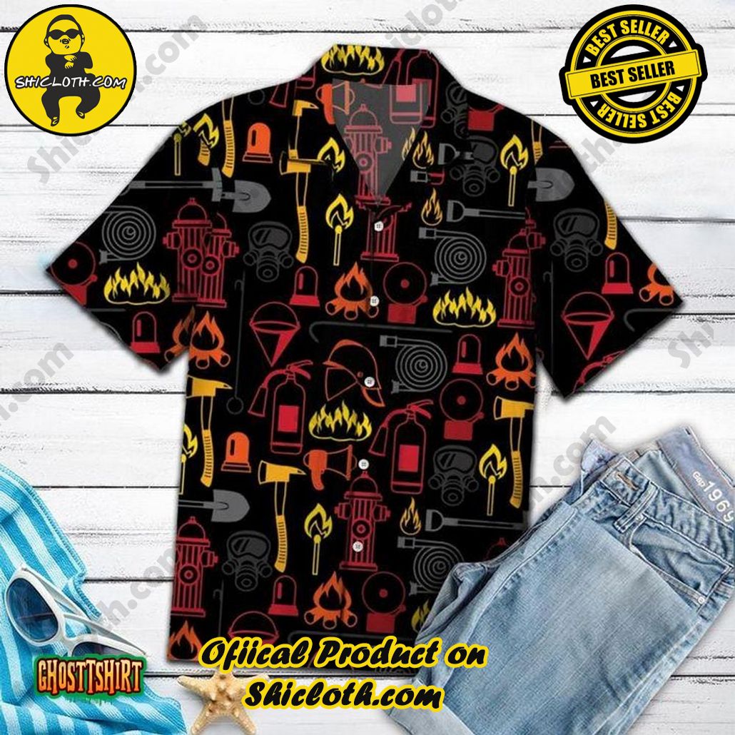 Discover the Perfect Beachwear: Shicloth's Stylish Summer Shirts for Your Next Vacation 49 Amazing Firefighter Aloha Hawaiian Shirt
