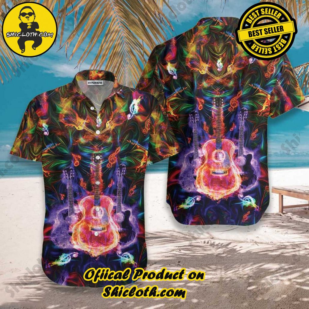 Discover the Perfect Beachwear: Shicloth's Stylish Summer Shirts for Your Next Vacation 65 Amazing Guitar For Life Hawaiian Shirt