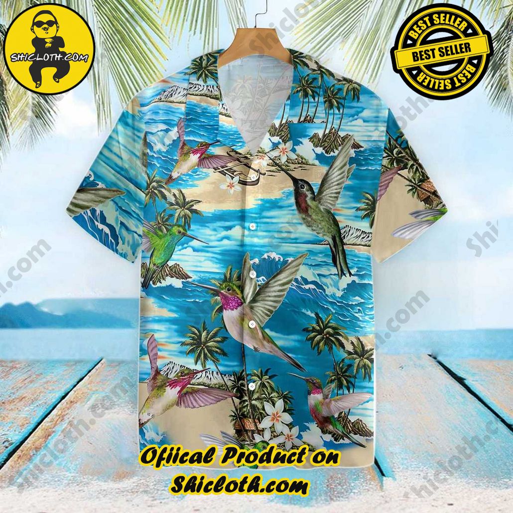 Discover the Perfect Beachwear: Shicloth's Stylish Summer Shirts for Your Next Vacation 81 Amazing Hummingbird 2 Hawaiian Shirt