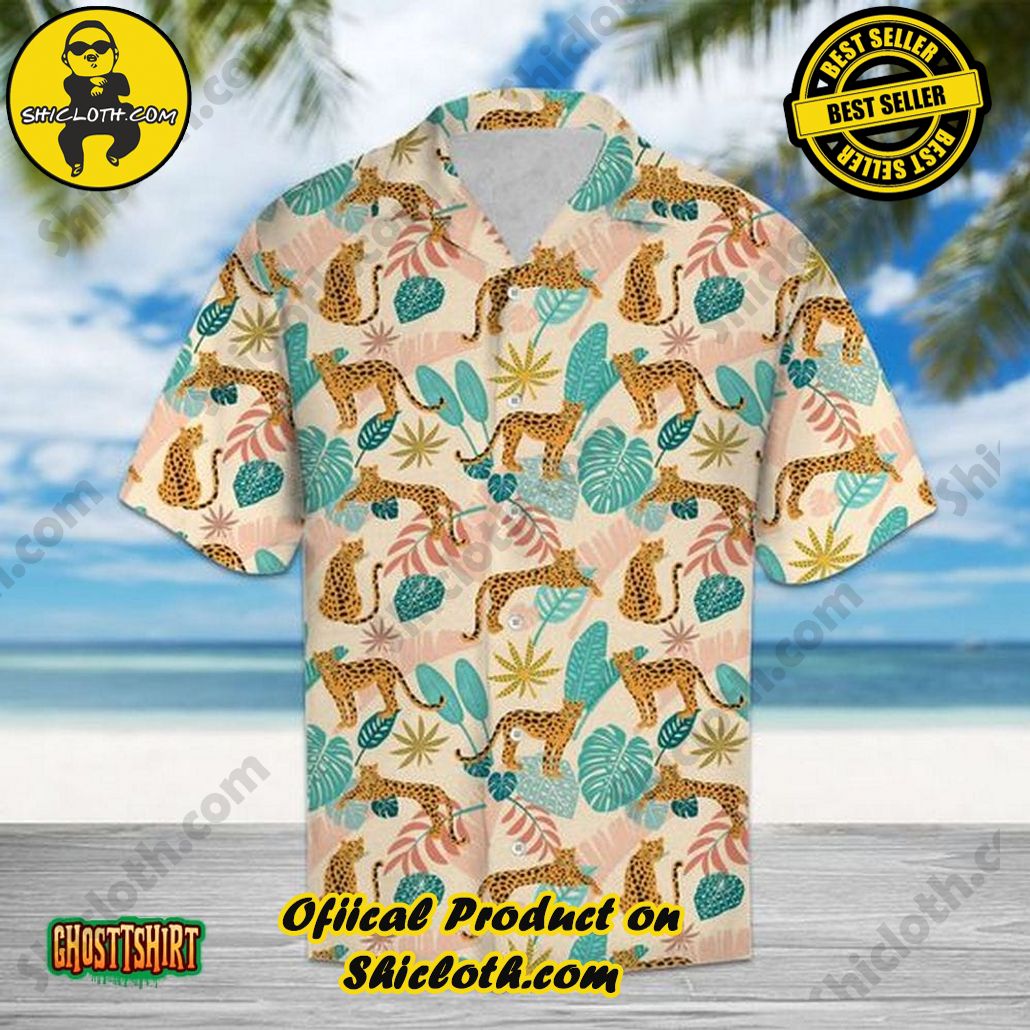 Discover the Perfect Beachwear: Shicloth's Stylish Summer Shirts for Your Next Vacation 97 Amazing Leopard Aloha Hawaiian Shirt