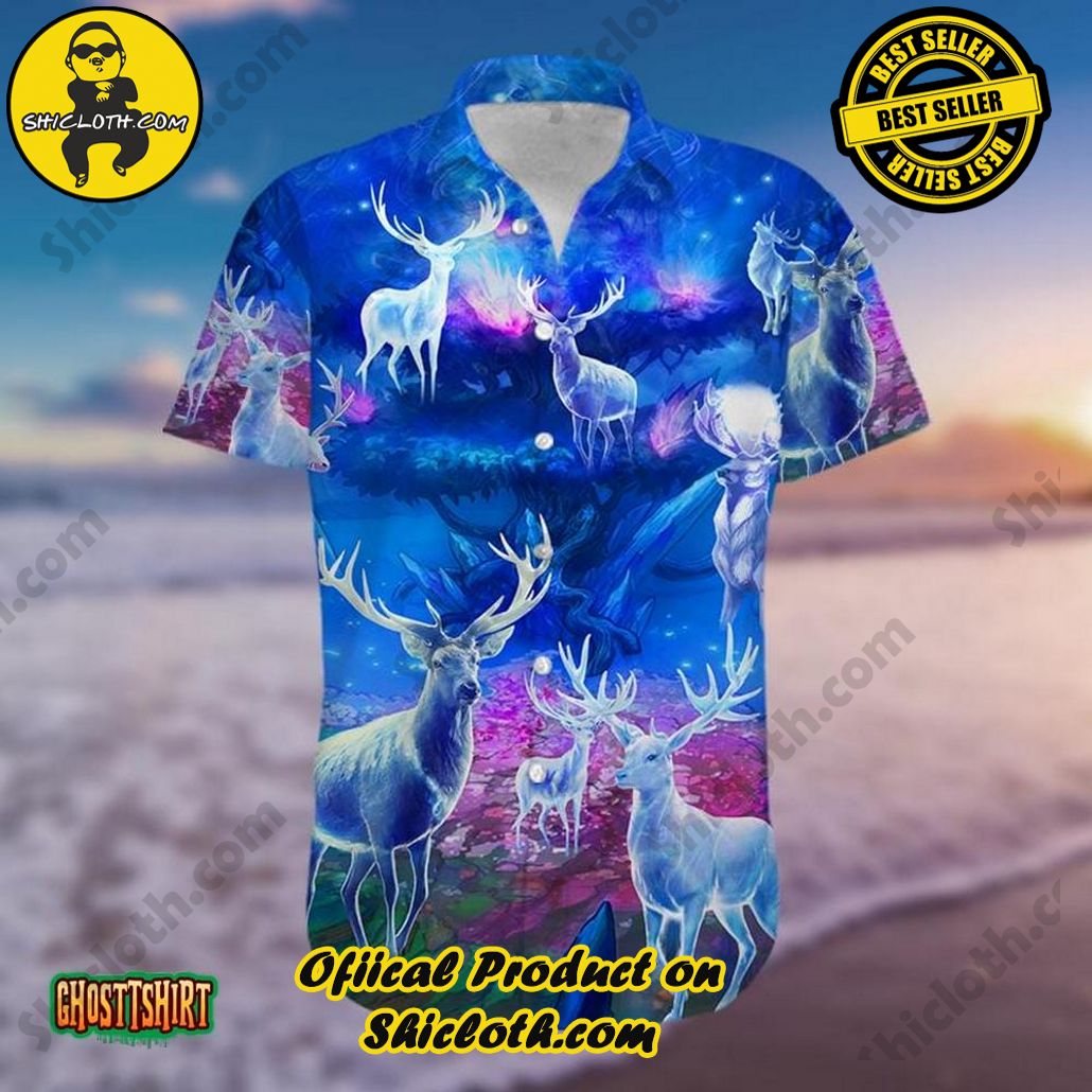 Shicloth Beach Shirts: The Perfect Summer Wardrobe Staple 7 Amazing Magic Blue Light Aloha Hawaiian Shirt