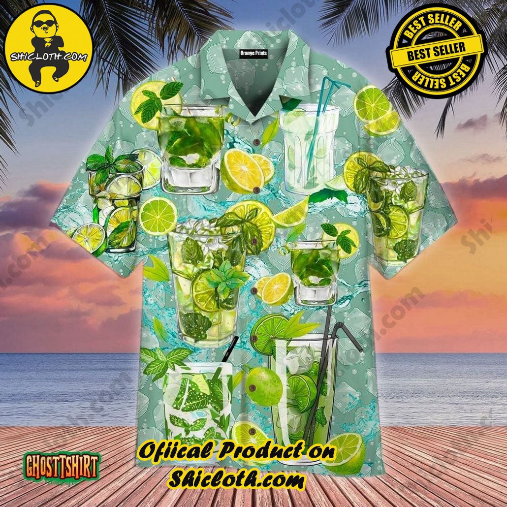 Shicloth Beach Shirts: The Perfect Summer Wardrobe Staple 16 Amazing Mojito Green White Aloha Hawaii Shirt For Men Women