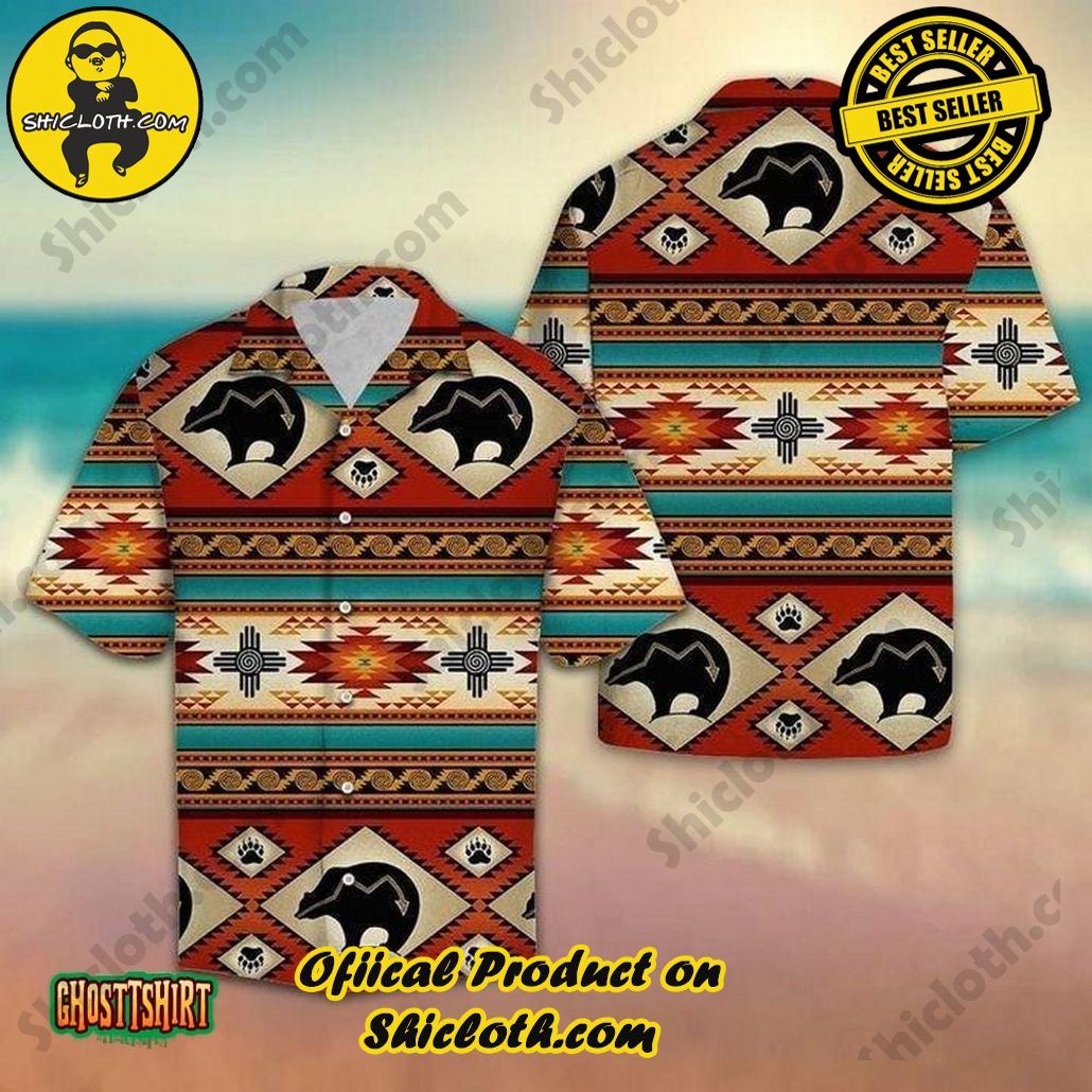 Shicloth Beach Shirts: The Perfect Summer Wardrobe Staple 28 Amazing Native Bear Red Aloha Hawaiian Shirt