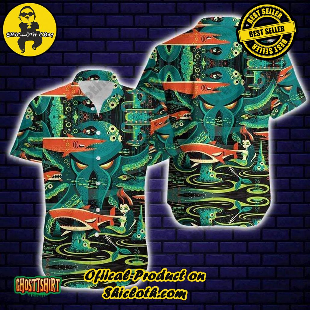 Shicloth Beach Shirts: The Perfect Summer Wardrobe Staple 36 Amazing Octopus Aloha Hawaiian Shirt