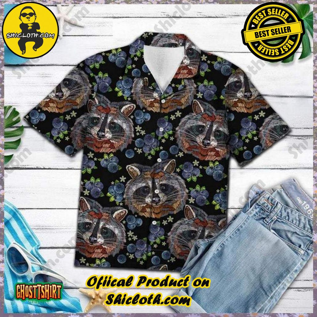 Shicloth Beach Shirts: The Perfect Summer Wardrobe Staple 67 Amazing Raccoons Aloha Hawaiian Shirt