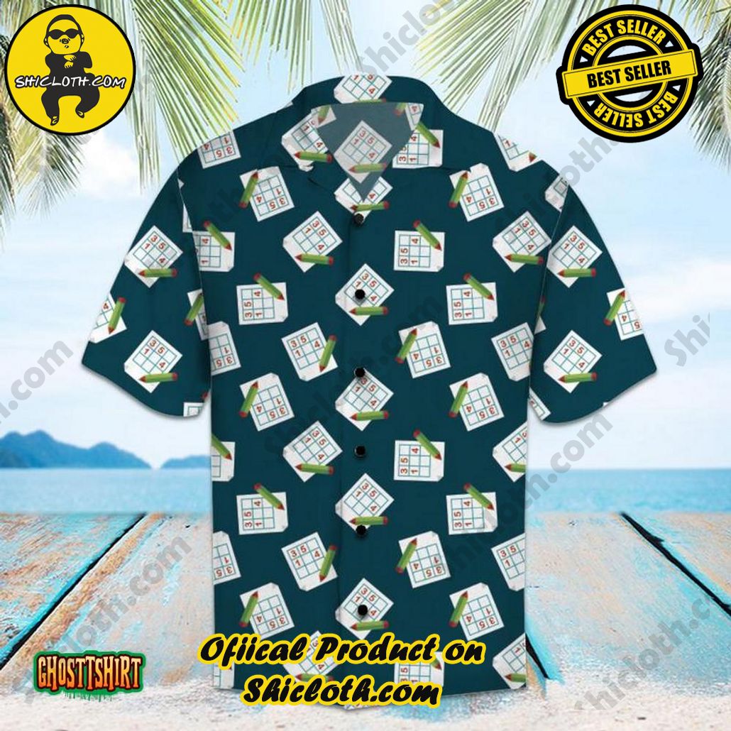 Shicloth Beach Shirts: The Perfect Summer Wardrobe Staple 100 Amazing Sudoku Aloha Hawaiian Shirt