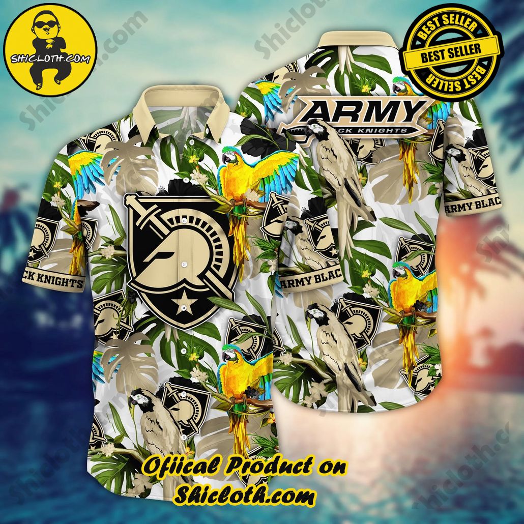 Show Your Team Spirit with Shicloth NCAA Beach Shirts 20 Army Black Knights NCAA Hawaiian Shirt Heattime Aloha Shirt