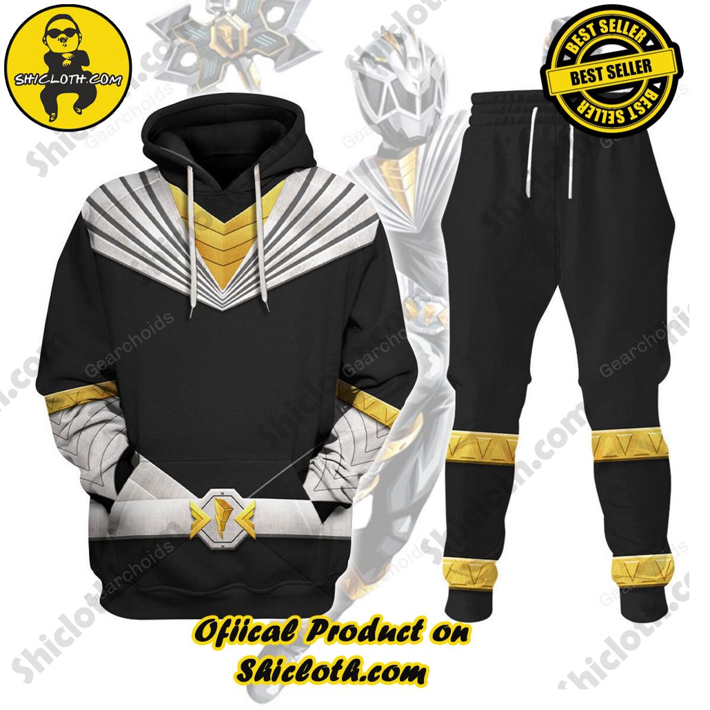 Unleash Your Inner Ranger: Introducing Shicloth's Power Rangers Lightspeed Outfit Costume Collection 5 Cosmic Fury Black Ranger Hoodies Sweatshirt T-shirt ZipHoodies Sweatpants