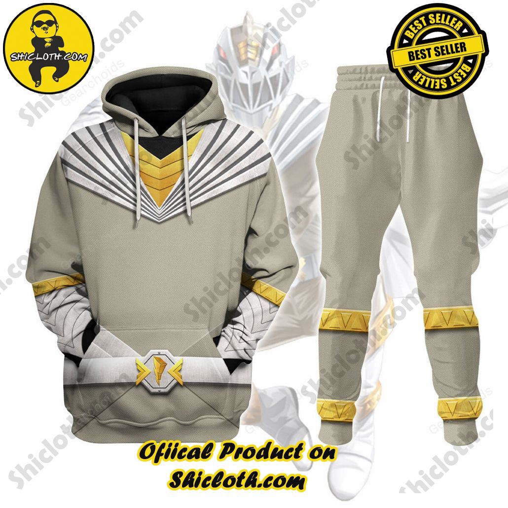 Unleash Your Inner Ranger: Introducing Shicloth's Power Rangers Lightspeed Outfit Costume Collection 8 Cosmic Fury Grey Ranger Hoodies Sweatshirt T-shirt ZipHoodies Sweatpants