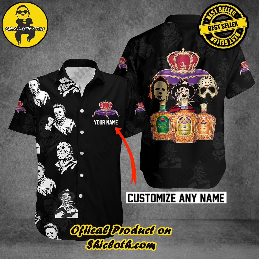 Discover Paradise: Shicloth's Button Shirt - Hawaiian Shirt 21 Crown Royal Button Shirt - Hawaiian Shirt