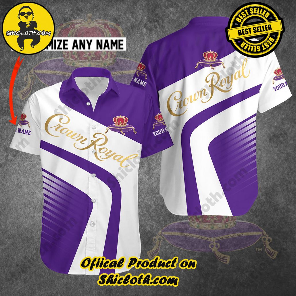 Discover Paradise: Shicloth's Button Shirt - Hawaiian Shirt 22 Crown Royal Personalized Button Shirt - Hawaiian Shirt