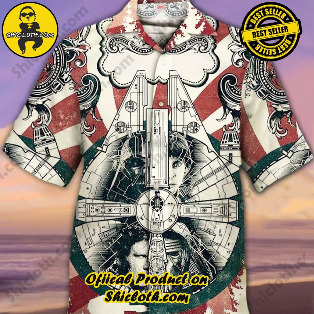 Shicloth Short Sleeve Shirts: The Perfect Way to Stay Cool and Comfortable on Your Beach Vacation 19 Eye-Catching Retro Red Radiation Pattern And Spaceship Printing Cuban Collar Hawaiian Short Sleeve Shirt