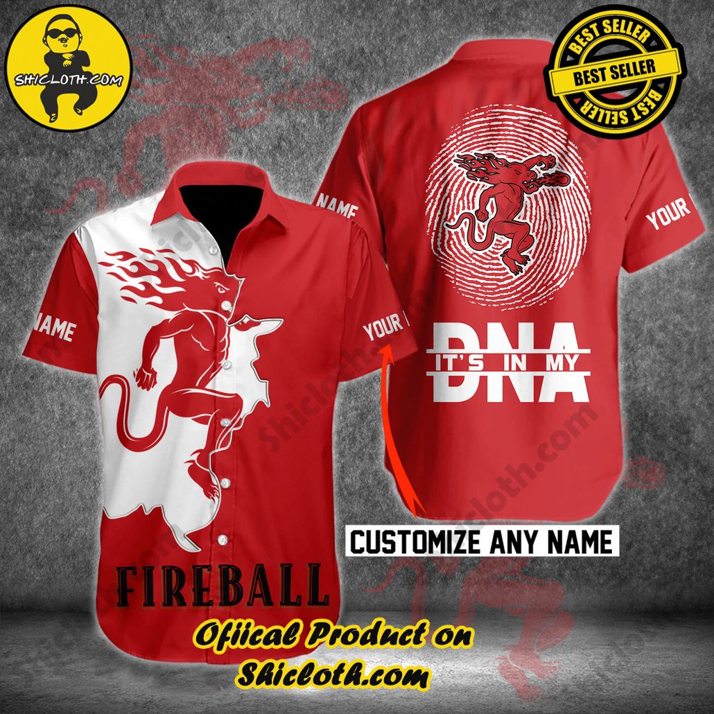 Unleash Your Inner Islander: Shicloth's Hawaiian Beach Shirts For Men 50 Fireball It’s in My DNA Button Beach Shirts For Men