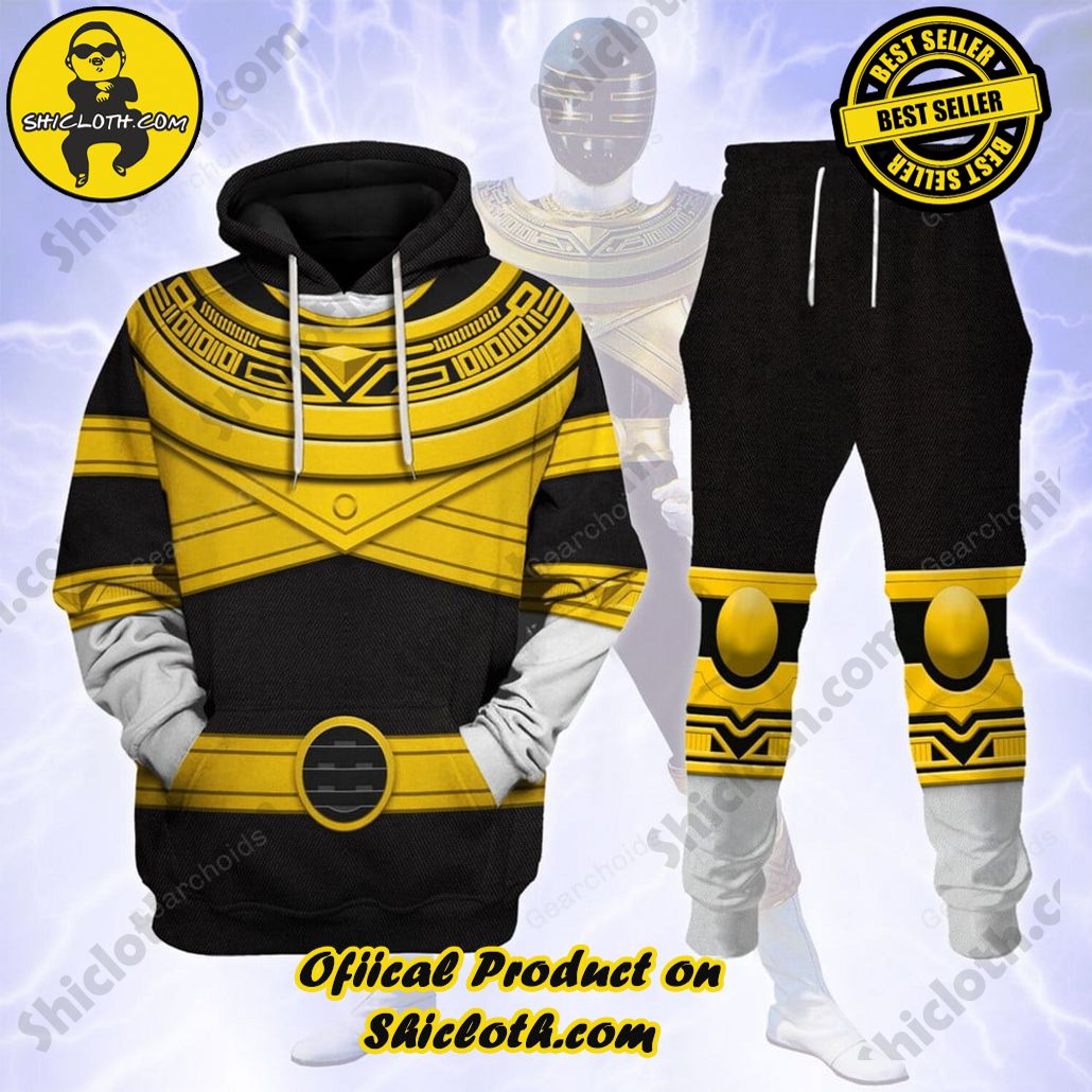 Unleash Your Inner Ranger: Introducing Shicloth's Power Rangers Lightspeed Outfit Costume Collection 12 Gold Power Rangers Zeo Hoodies Sweatshirt T-shirt Hawaiian Tracksuit