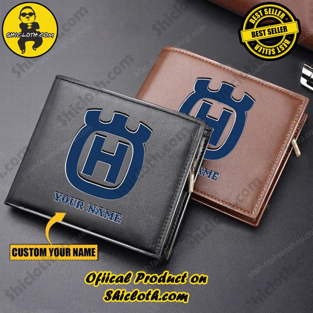 Discover the Timeless Elegance: Shicloth's Leather Wallet Unveiled 18 Husqvarna Motorcycles Custom Name Handmade Leather Wallet