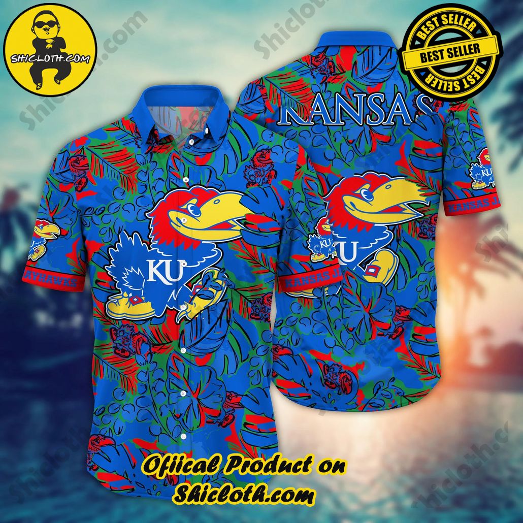 Shicloth Beach Shirts: The Perfect Way to Beat the Heat 9 Kansas Jayhawks NCAA Hawaiian Shirt Warm Days Aloha Shirt