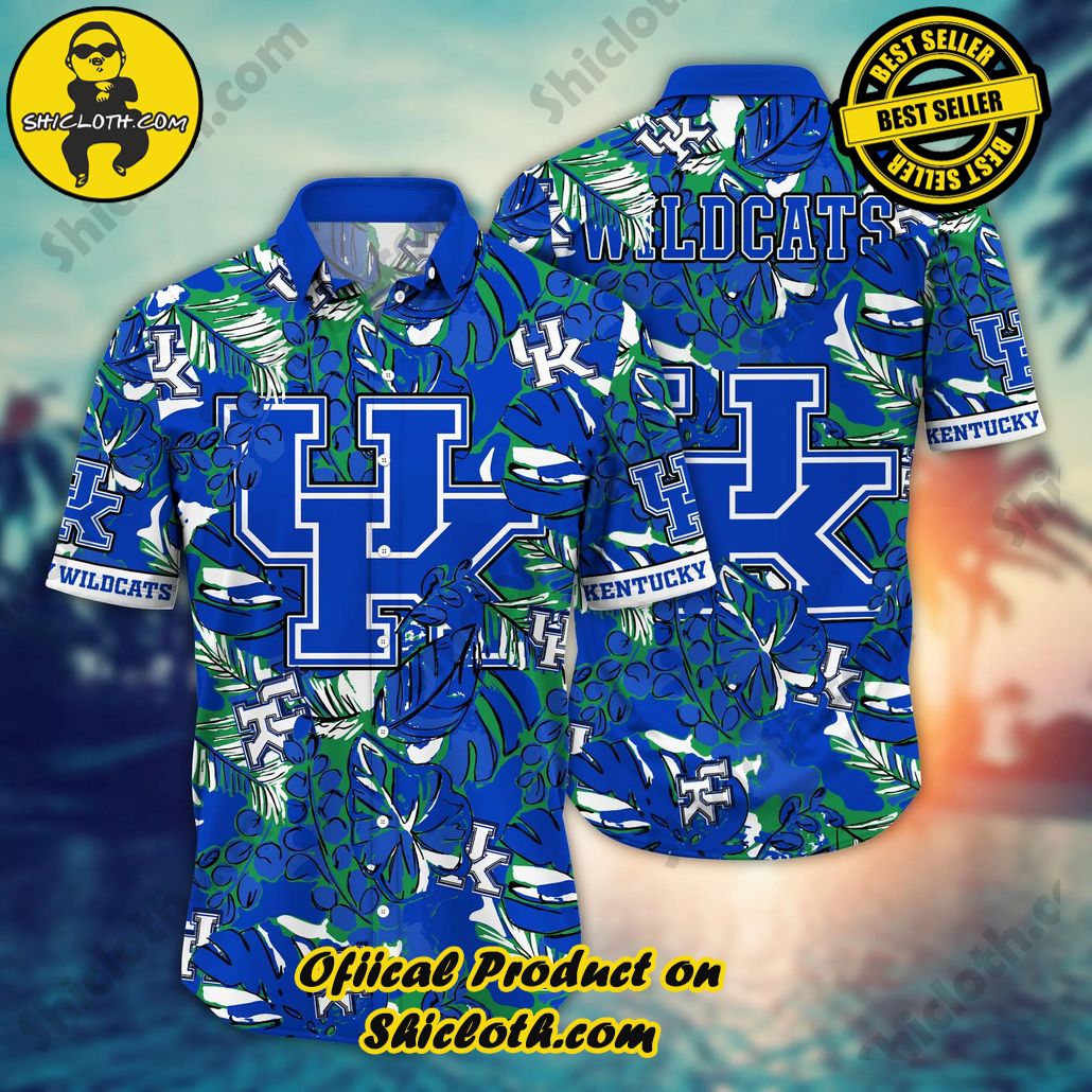 Shicloth Beach Shirts: The Perfect Way to Beat the Heat 14 Kentucky Wildcats NCAA Hawaiian Shirt Sunning Aloha Shirt