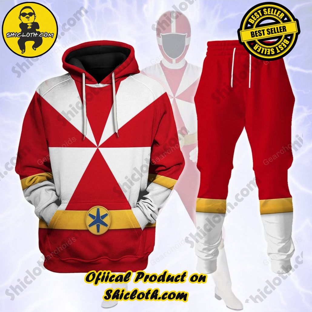 Unleash Your Inner Ranger: Introducing Shicloth's Power Rangers Lightspeed Outfit Costume Collection 20 Lightspeed Red Ranger Hoodies Sweatshirt T-shirt Sweatpants Hawaiian Tracksuit