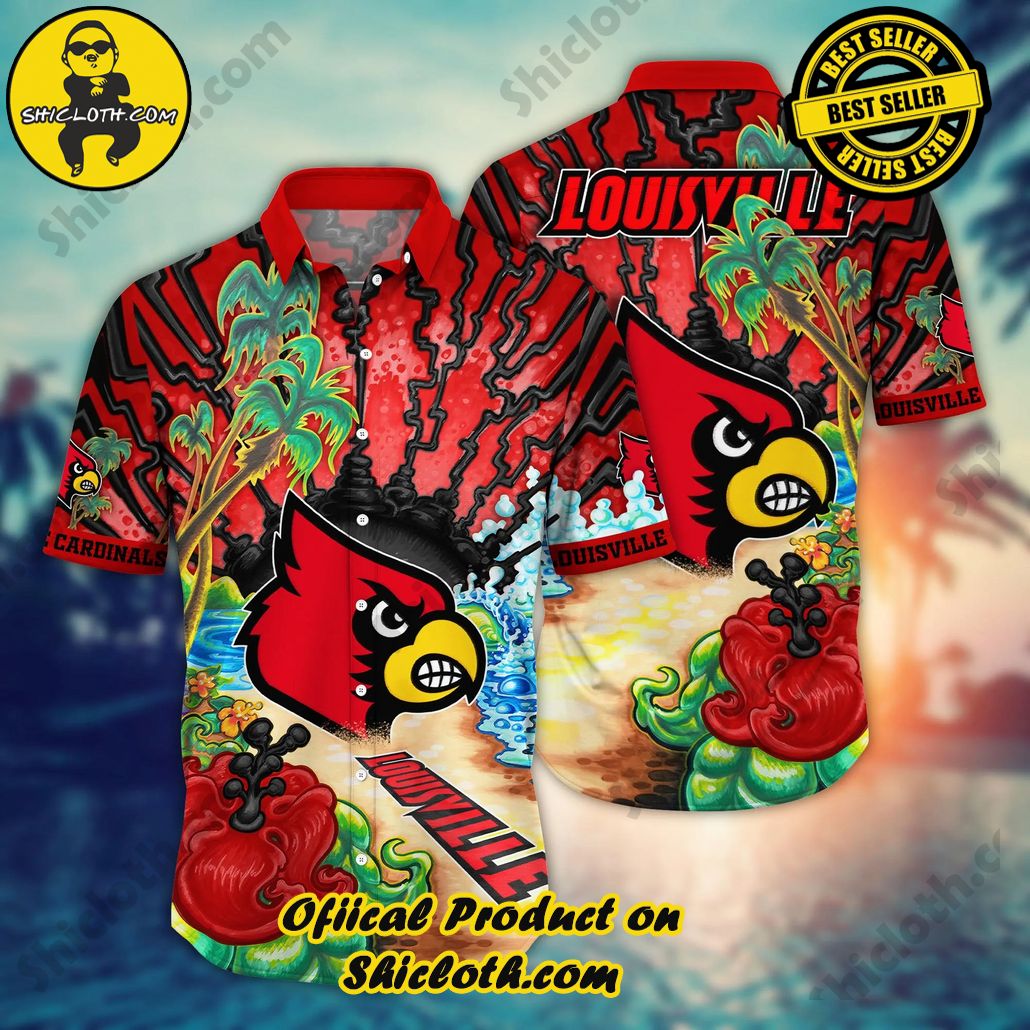 Shicloth Beach Shirts: The Perfect Way to Beat the Heat 20 Louisville Cardinals NCAA Hawaiian Shirt Umbrellas (For Sun)Time Aloha Shirt