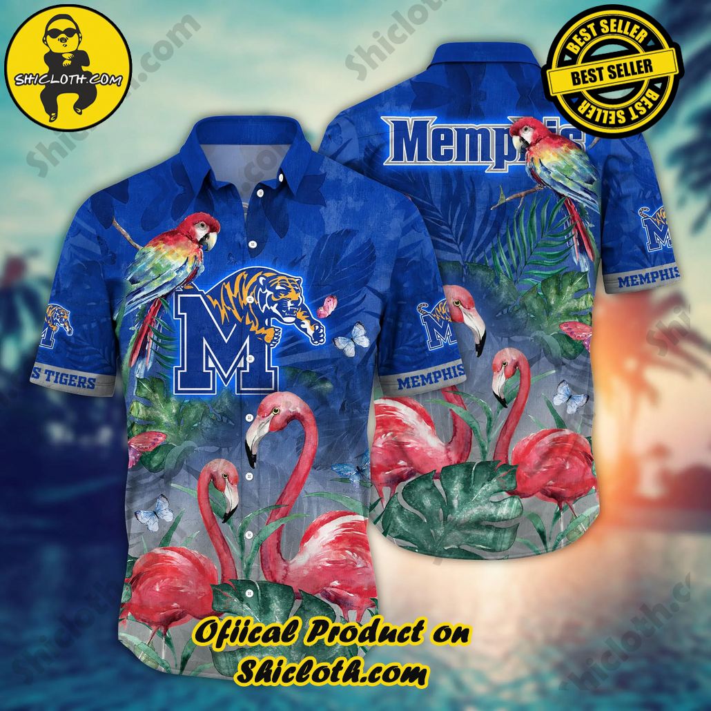 Shicloth Beach Shirts: The Perfect Way to Beat the Heat 37 Memphis Tigers NCAA Hawaiian Shirt July Aloha Shirt