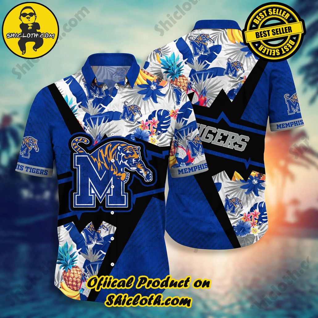 Shicloth Beach Shirts: The Perfect Way to Beat the Heat 39 Memphis Tigers NCAA Hawaiian Shirt Parasols Aloha Shirt