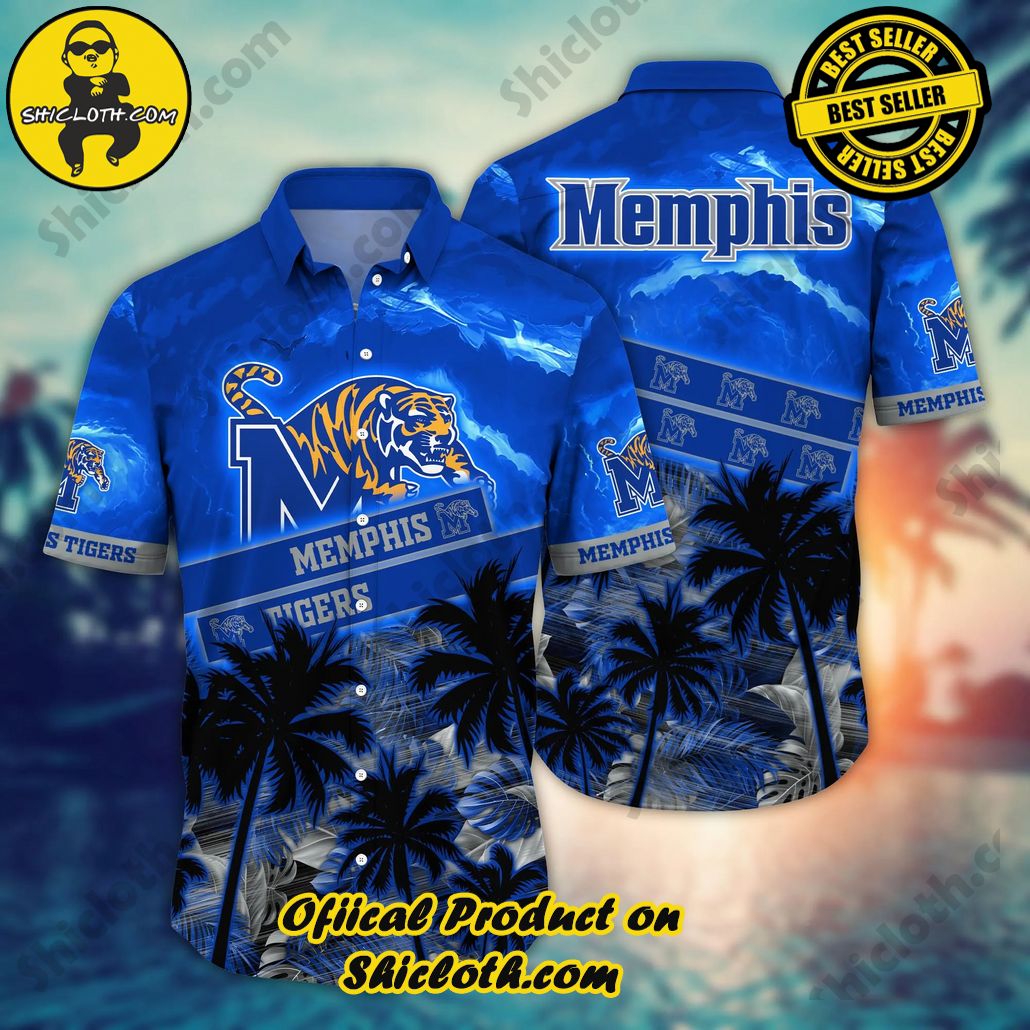 Shicloth Beach Shirts: The Perfect Way to Beat the Heat 41 Memphis Tigers NCAA Hawaiian Shirt Sundrenched Aloha Shirt