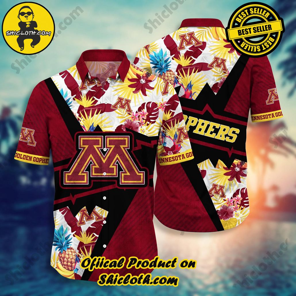 Shicloth Beach Shirts: The Perfect Way to Beat the Heat 60 Minnesota Golden Gophers NCAA Hawaiian Shirt High Temperatures 11-A-Side Shirts