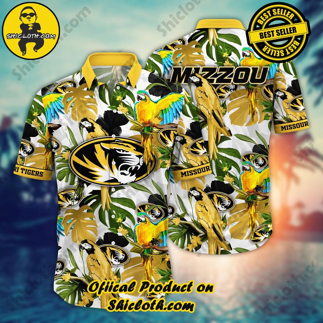Shicloth Beach Shirts: The Perfect Way to Beat the Heat 65 Missouri Tigers NCAA Hawaiian Shirt Lemonade Standstime Aloha Shirt