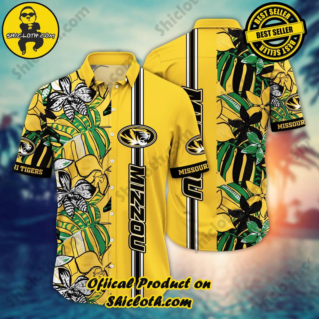 Shicloth Beach Shirts: The Perfect Way to Beat the Heat 66 Missouri Tigers NCAA Hawaiian Shirt Sprinklers Aloha Shirt