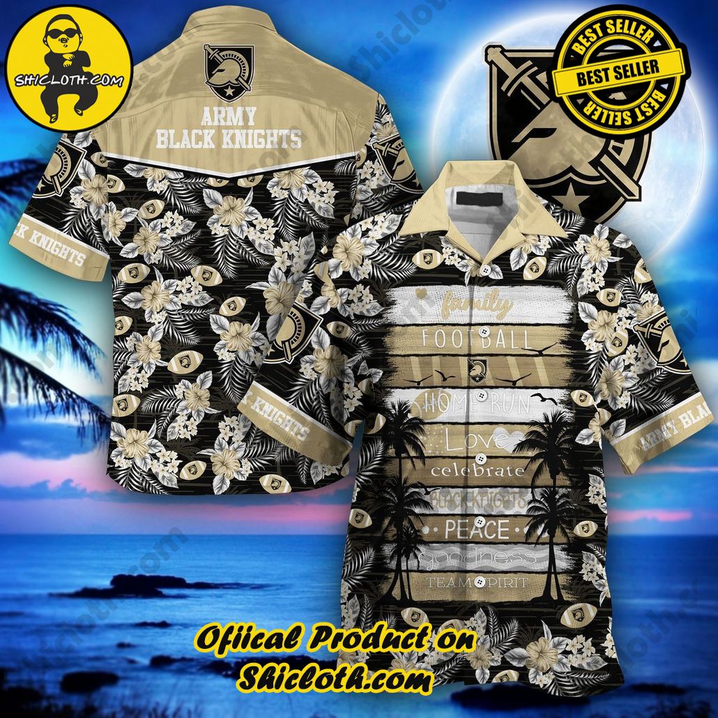 Shicloth Beach Shirts: The Perfect Way to Beat the Heat 78 NCAA Army Black Knights Special Edition Trendy Hawaiian Shirt Aloha Shirt