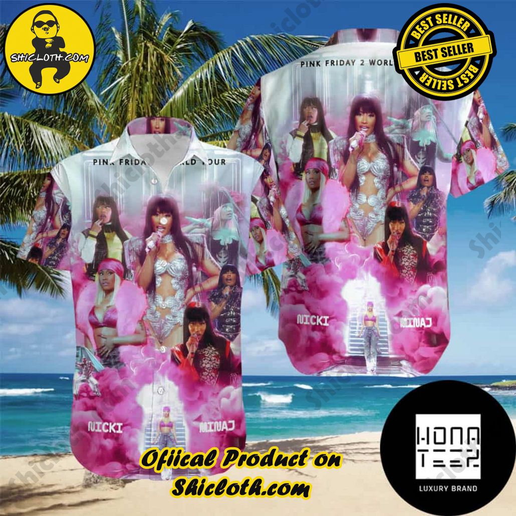 Tropical Vibes: Explore Shicloth's Hawaiian Shirt Collection 48 Nicki Minaj Pink Friday 2 World Tour Lighter Version Fan Gifts Hawaiian Shirt