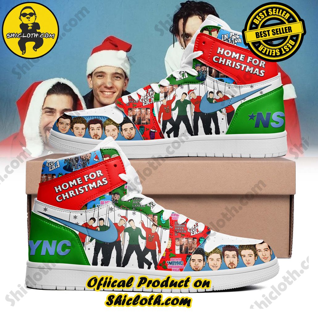 nsync pop band home for christmas nike air jordan 1 hightop sneakers 2 tJ8IP
