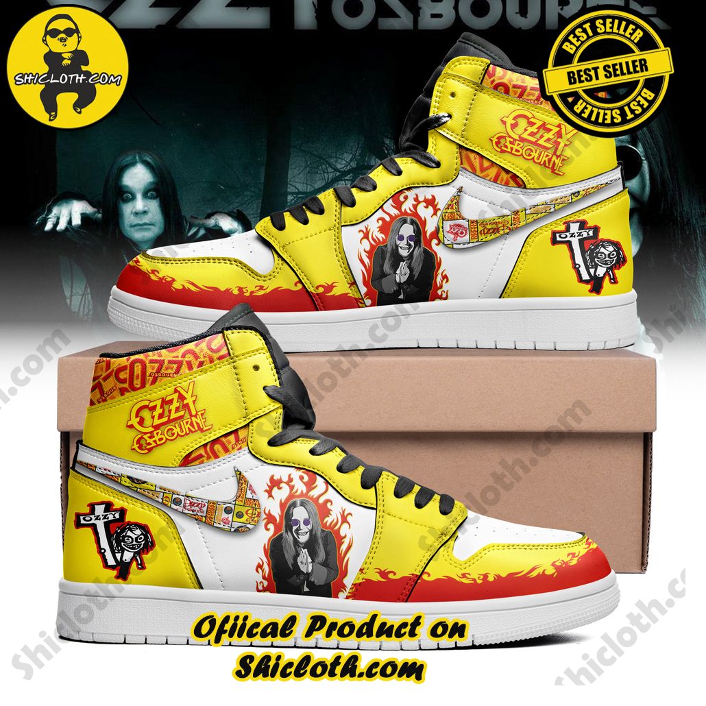Ozzy Osbourne Back To The Beginning Nike Air Jordan 1, Hightop Sneakers