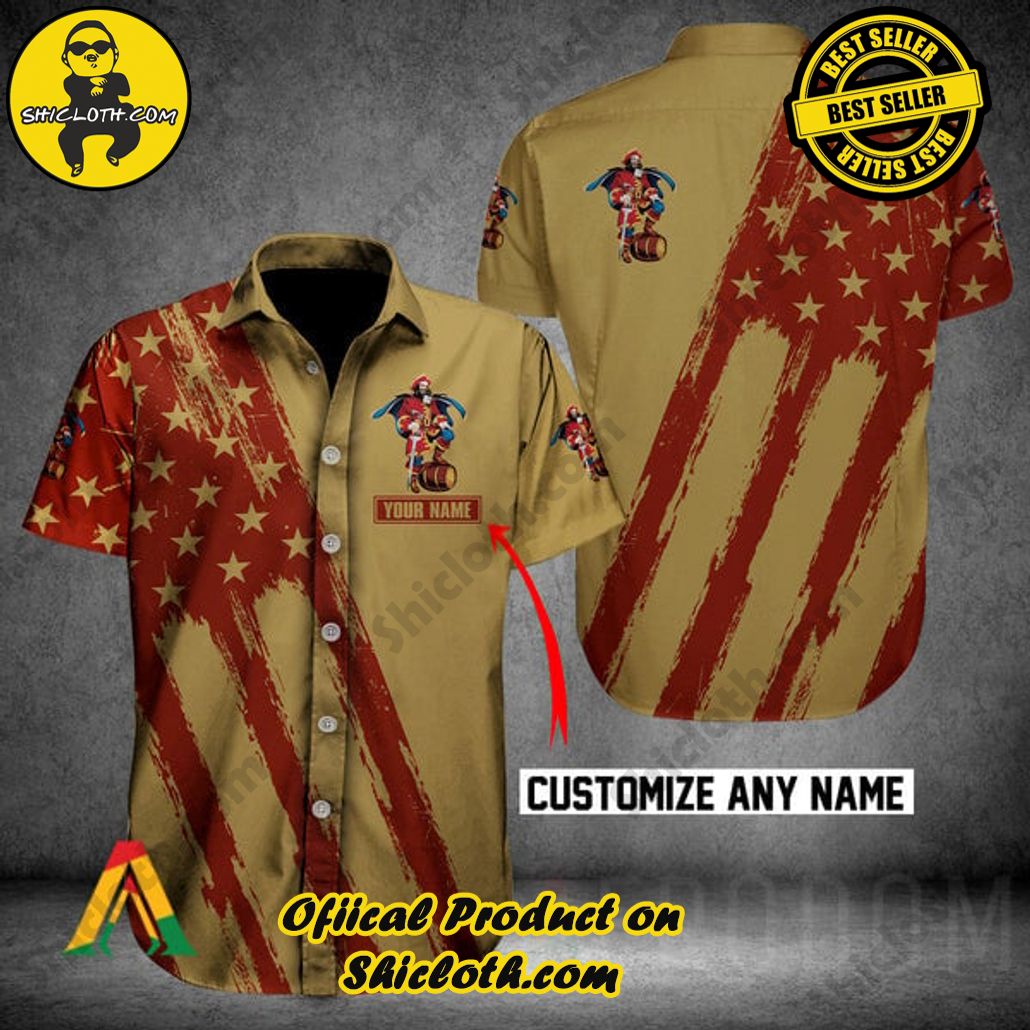 Discover Paradise: Shicloth's Button Shirt - Hawaiian Shirt 67 Personalized Captain Morgan Button Shirt - Hawaiian Shirt