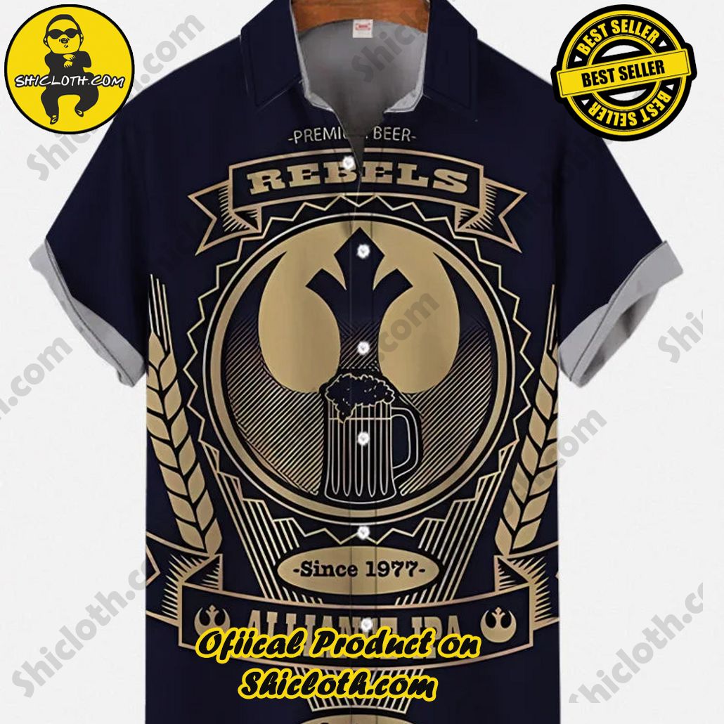 Shicloth Short Sleeve Shirts: Stay Cool and Look Sharp This Summer 38 Retro Black Beer Poster Art Premium Beer Printing Short Sleeve Shirt