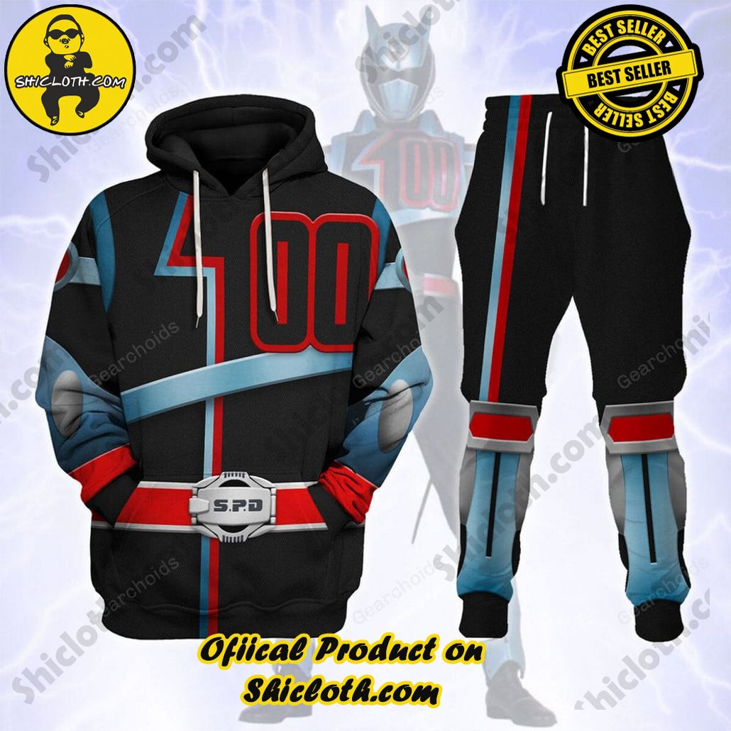 Unleash Your Inner Ranger: Introducing Shicloth's Power Rangers Lightspeed Outfit Costume Collection 35 S.P.D 100 Hoodies Sweatshirt T-shirt Sweatpants Hawaiian Tracksuit