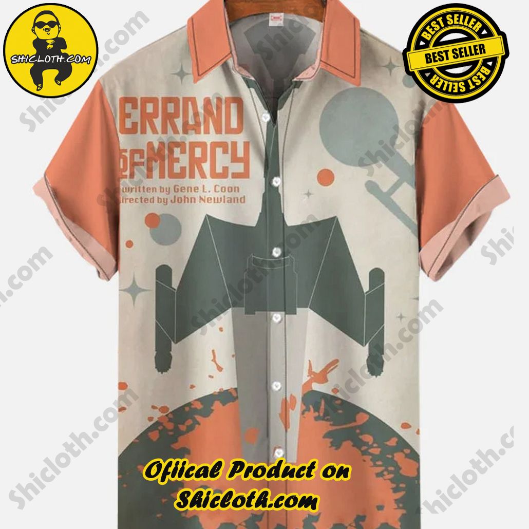 Shicloth Short Sleeve Shirts: The Perfect Way to Stay Cool and Comfortable on Your Beach Vacation 48 Sci-Fi Interstellar Travel Retro Poster Spaceship And Planet Collision Printing Short Sleeve Shirt