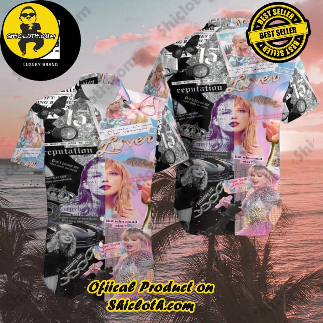 Tropical Vibes: Explore Shicloth's Hawaiian Shirt Collection 70 Taylor Swift The Eras Tour Full Clothes 2024 Summer Trend Fan Gifts Hawaiian Shirt