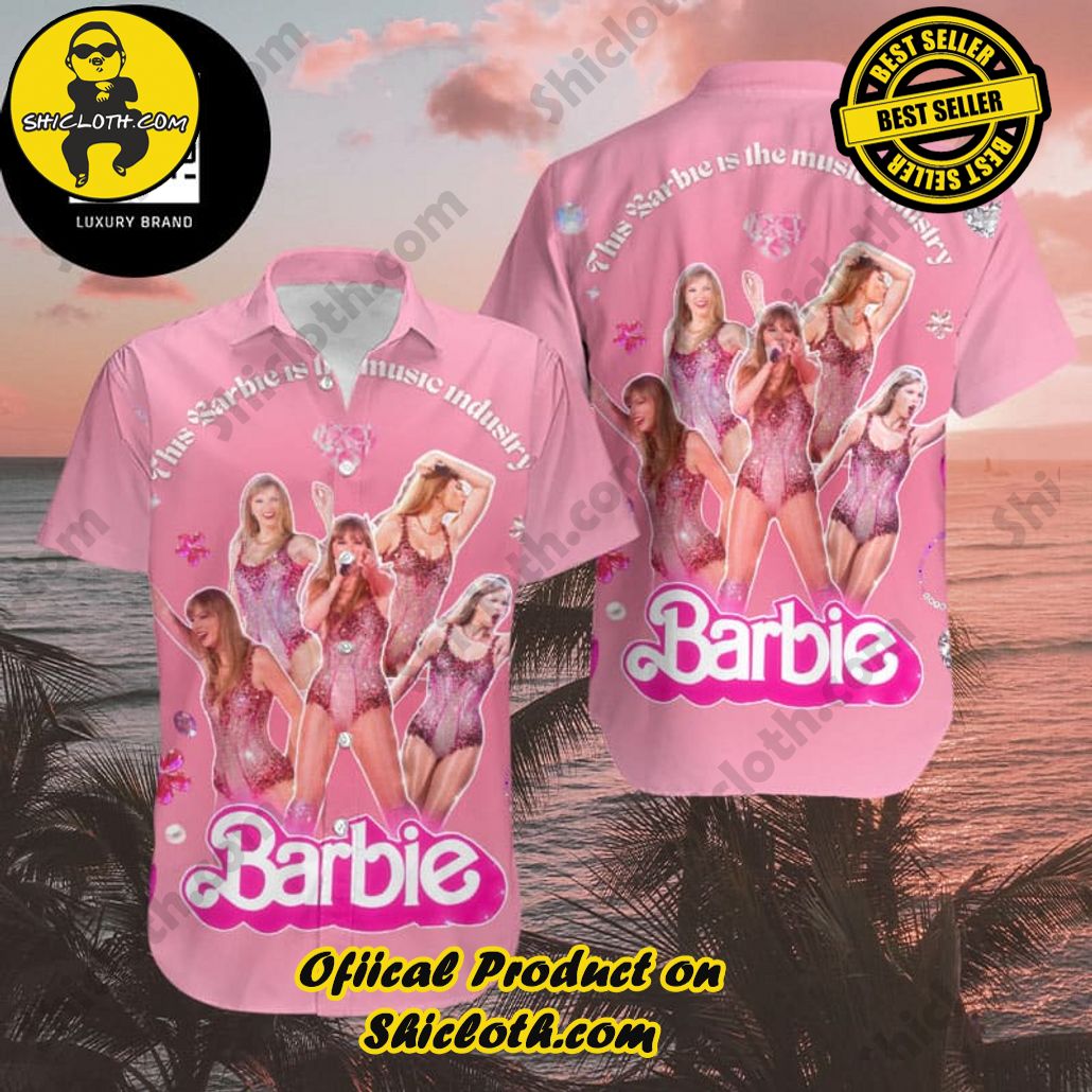 Tropical Vibes: Explore Shicloth's Hawaiian Shirt Collection 61 Taylor Swift Flowers Tropical Summer Beach Hawaiian Shirt