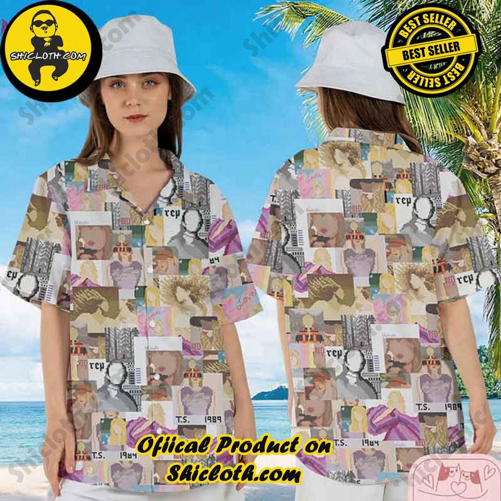 Tropical Vibes: Explore Shicloth's Hawaiian Shirt Collection 80 The Eras Tour Taylor Swift Mini Albums Engaging 2024 Trendy Hawaiian Shirt