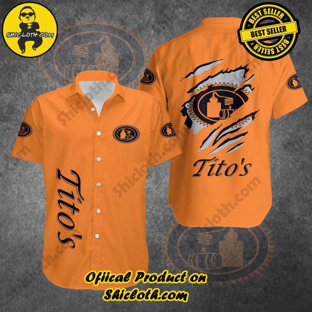 Unleash Your Inner Islander: Shicloth's Hawaiian Beach Shirts For Men 88 Tito Button Beach Shirts For Men V2