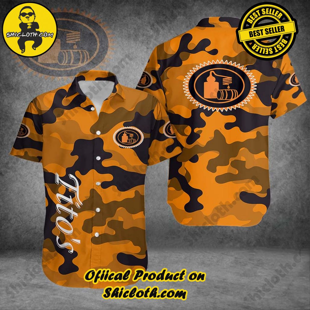 Unleash Your Inner Islander: Shicloth's Hawaiian Beach Shirts For Men 93 Tito Camouflage Button Beach Shirts For Men